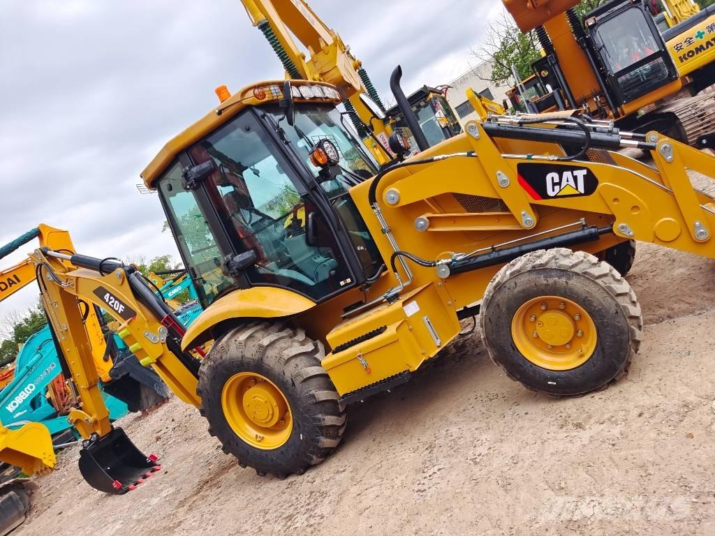 CAT 420 F 백호로더