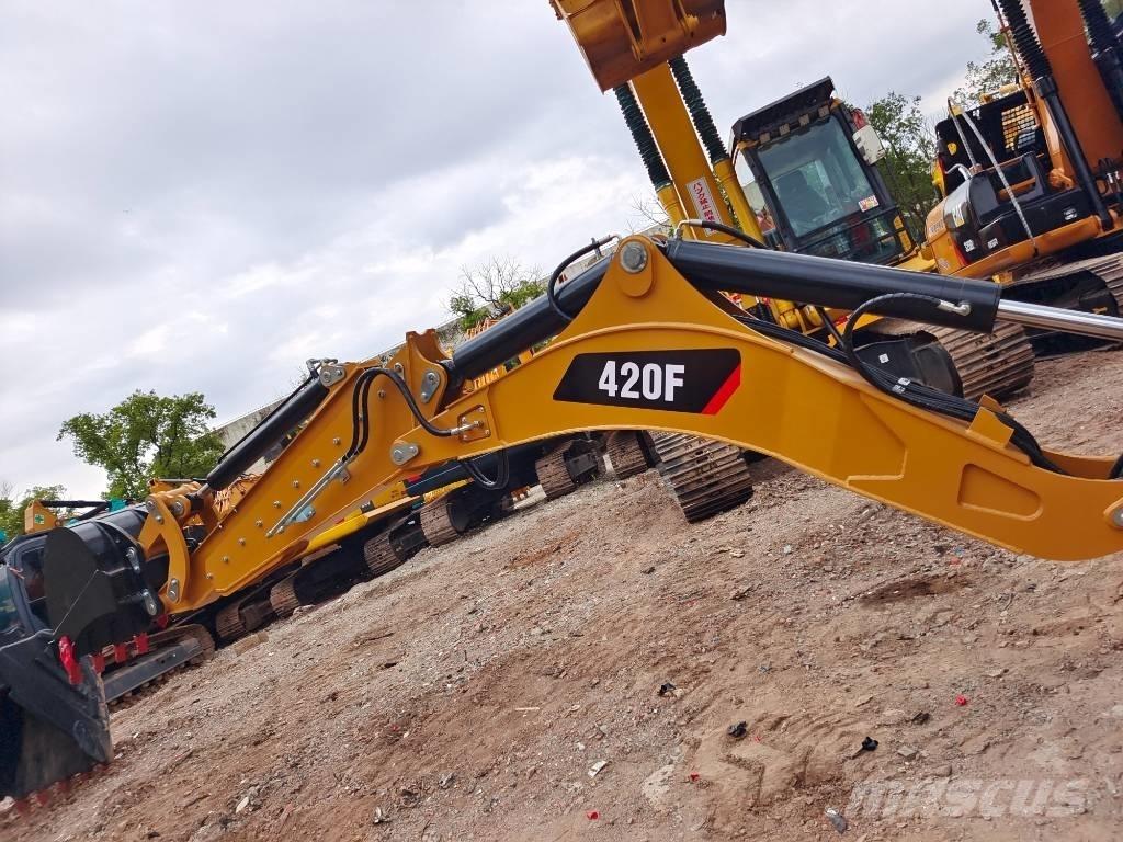 CAT 420 F 백호로더
