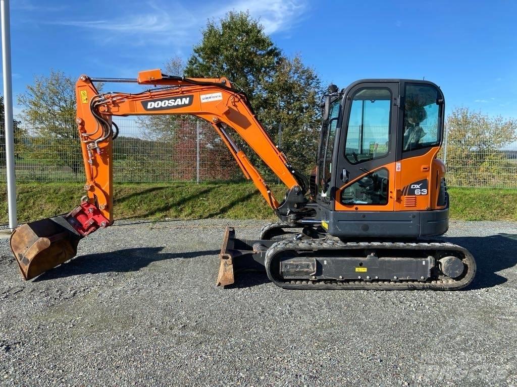 Doosan DX63-3 대형 굴삭기 29톤 이상