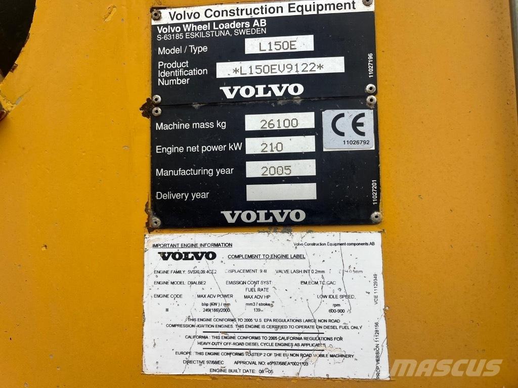 Volvo L 150 E  휠로우더
