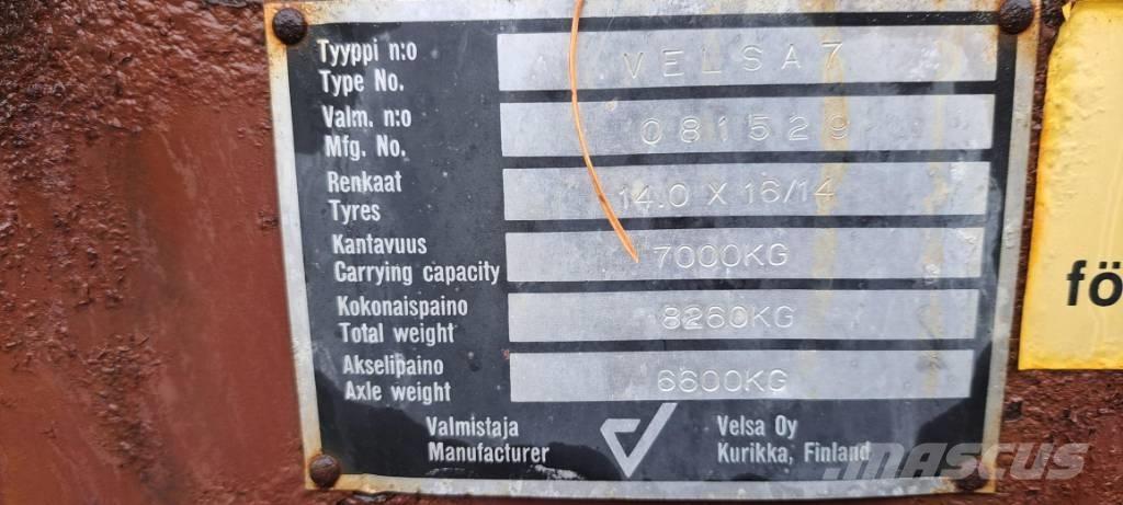 Velsa 7000kg 티퍼 트레일러