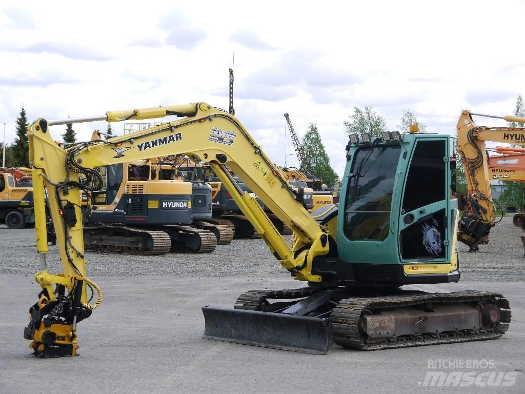 Yanmar Vio 80 중형굴삭기 7톤-28톤