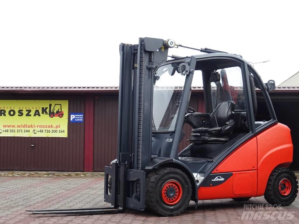 Linde H35D-02 디젤 지게차