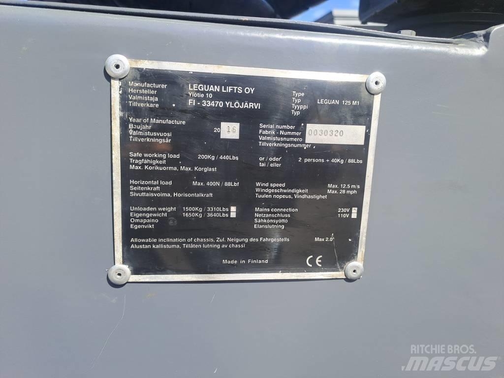 Leguan 125 자주식 고소작업대