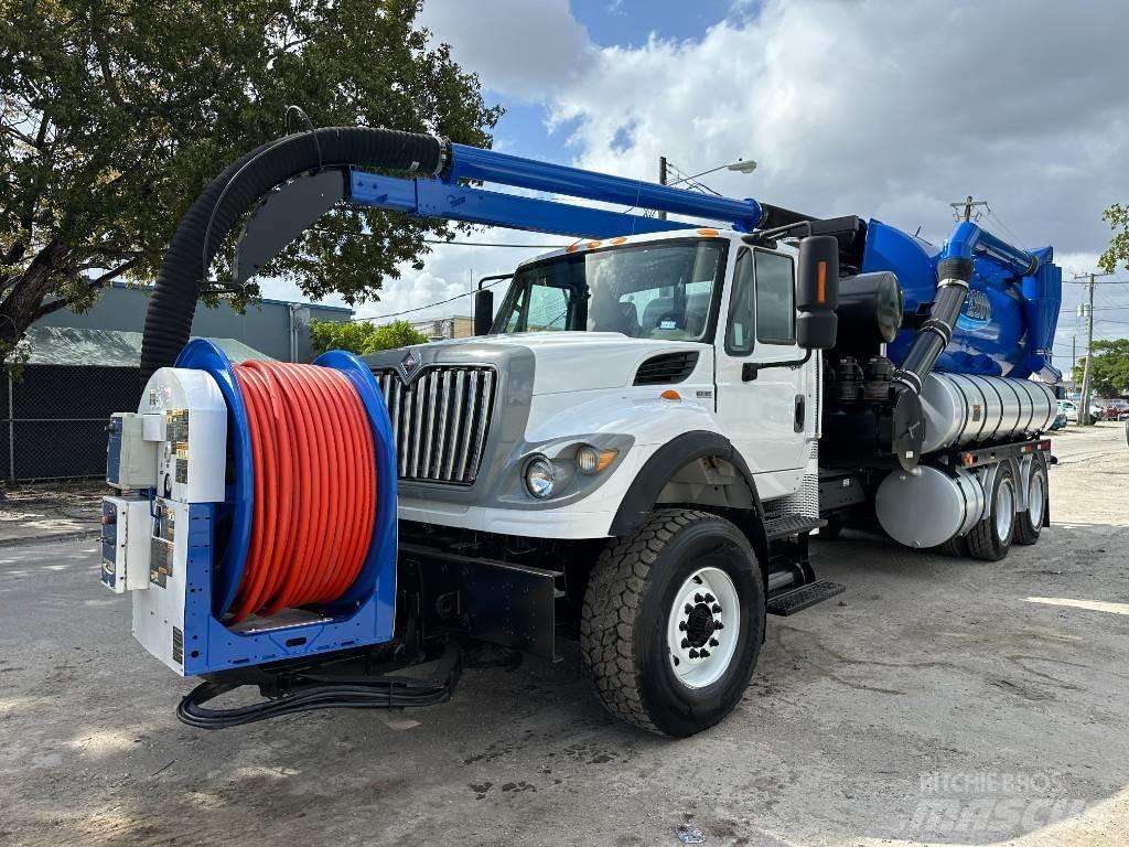 International 7500 콤비/진공 트럭
