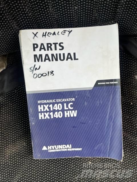 Hyundai HX 140 L 대형 굴삭기 29톤 이상
