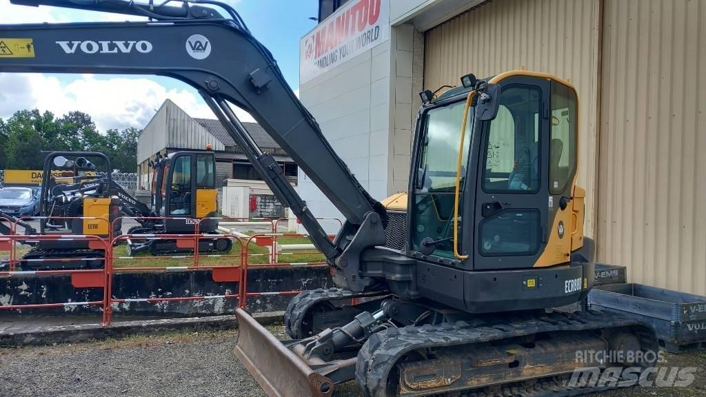 Volvo ECR 88 D 대형 굴삭기 29톤 이상