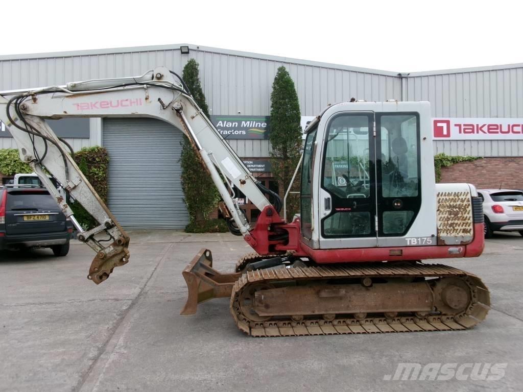 Takeuchi TB 175 중형굴삭기 7톤-28톤