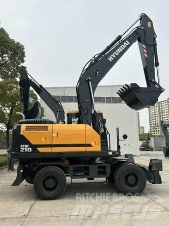 Hyundai HW 210  휠 굴삭기