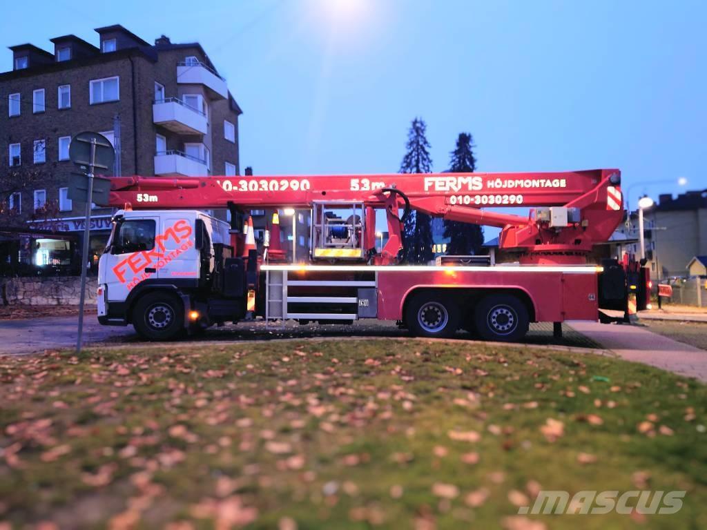 Bronto Bronto S53XTD 트럭 탑재 고소작업대