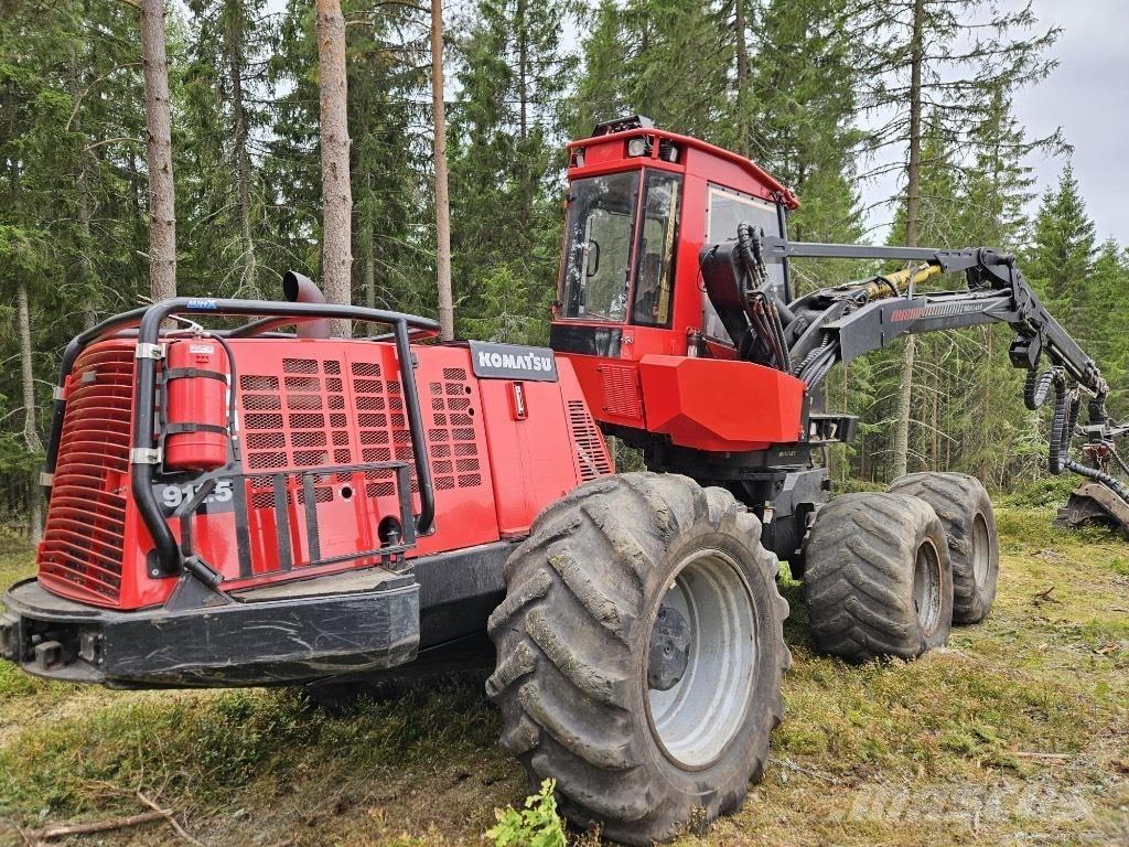 Komatsu 911.5 원목 하베스터