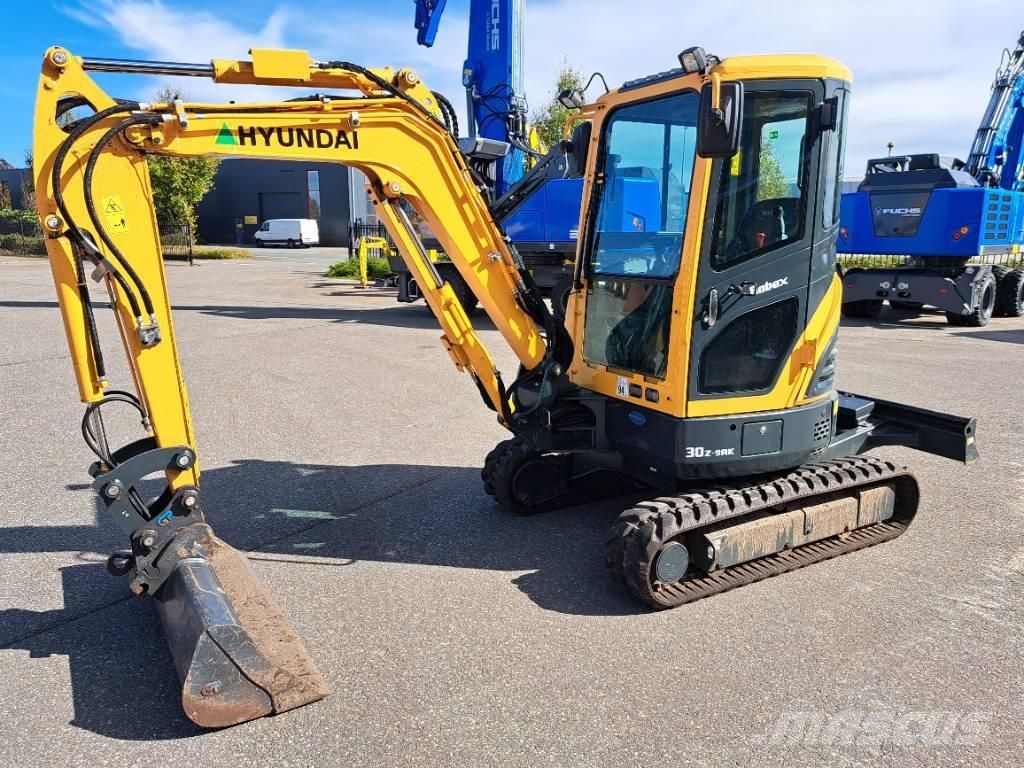 Hyundai R30 Z-9AK 소형 굴삭기 7톤 미만