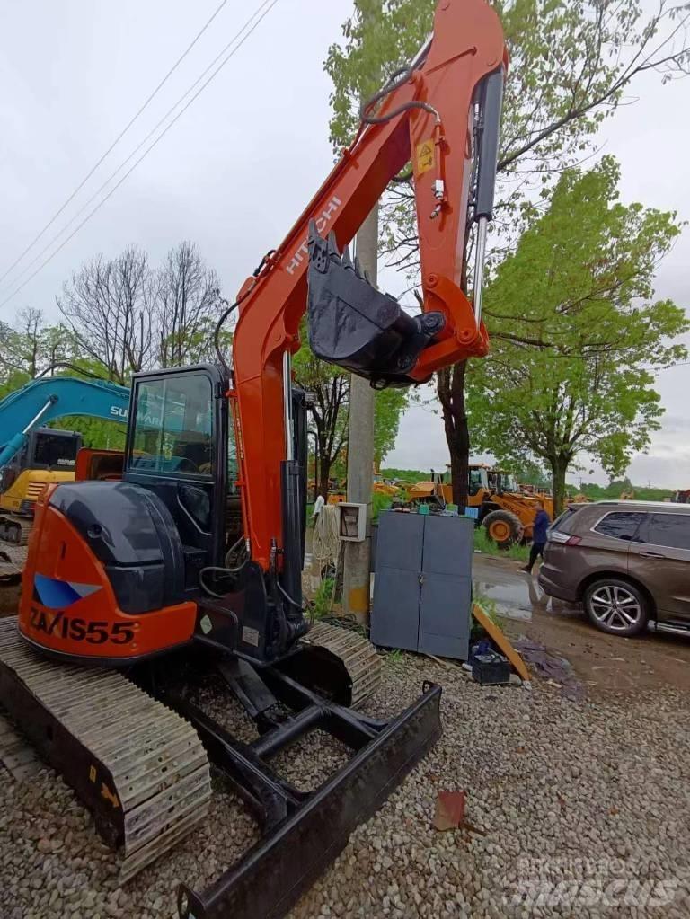 Hitachi ZX 55 UR 소형 굴삭기 7톤 미만