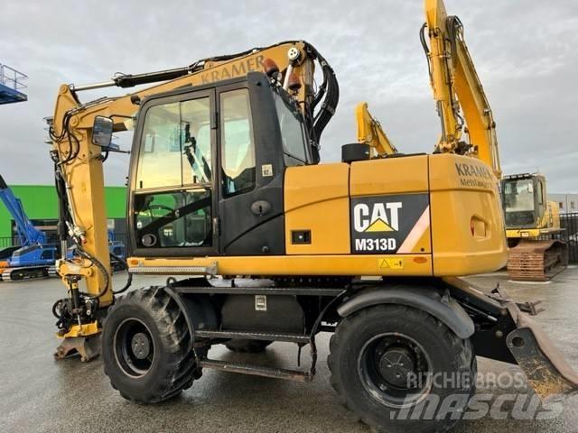CAT M 313 D  휠 굴삭기
