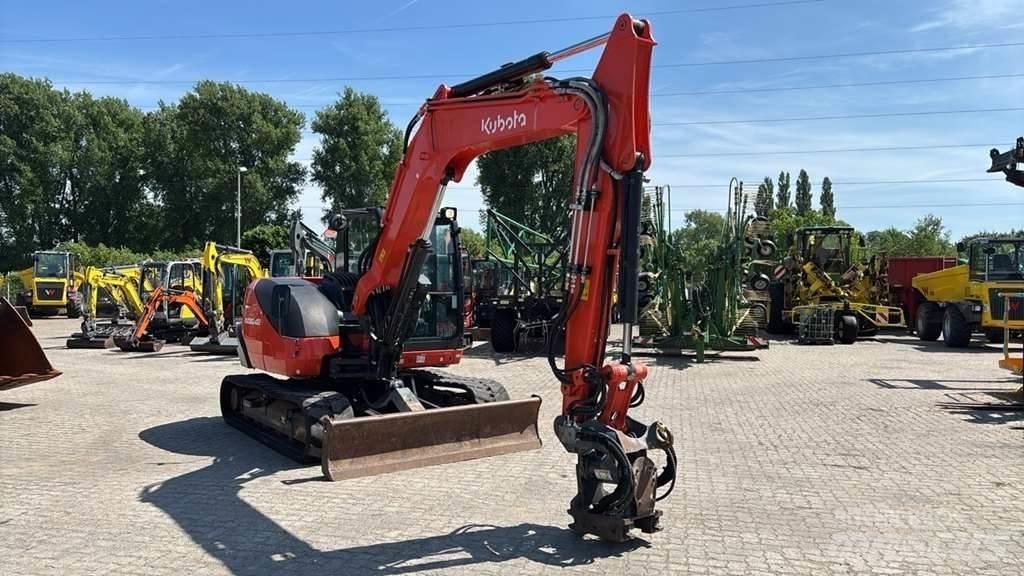 Kubota KX080-4 특수 굴삭기