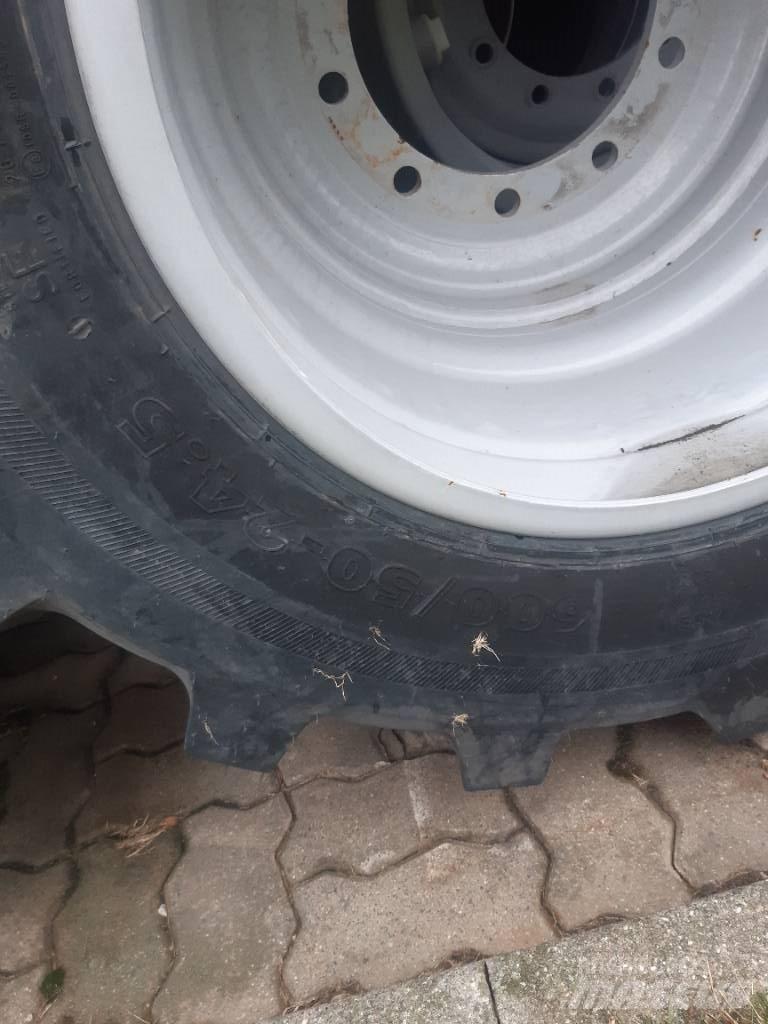 Nokian 600/50-24,5 타이어, 휠 및 림
