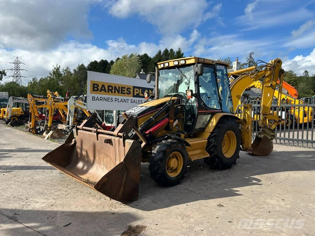 CAT 428 D 백호로더