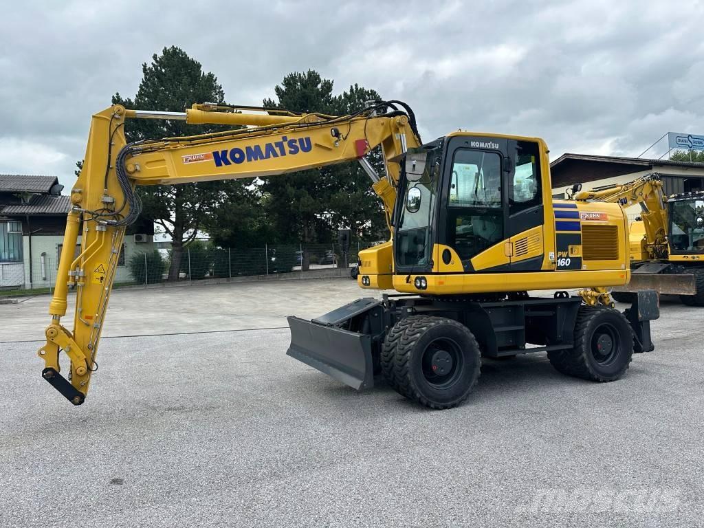Komatsu PW 160-11EO  휠 굴삭기