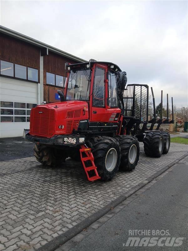 Komatsu 845 원목 포워더