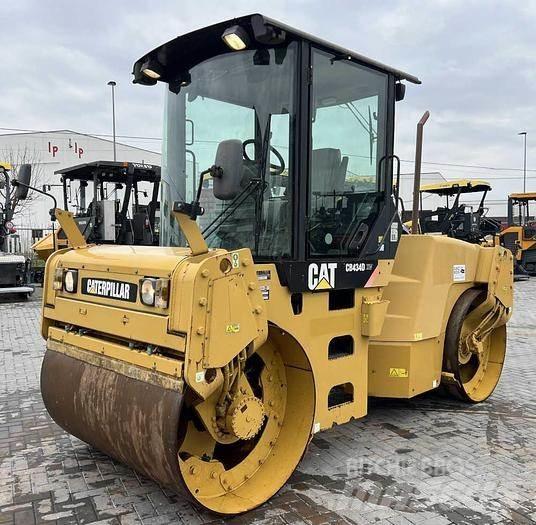 CAT CB 434D XW 트윈 드럼 롤러