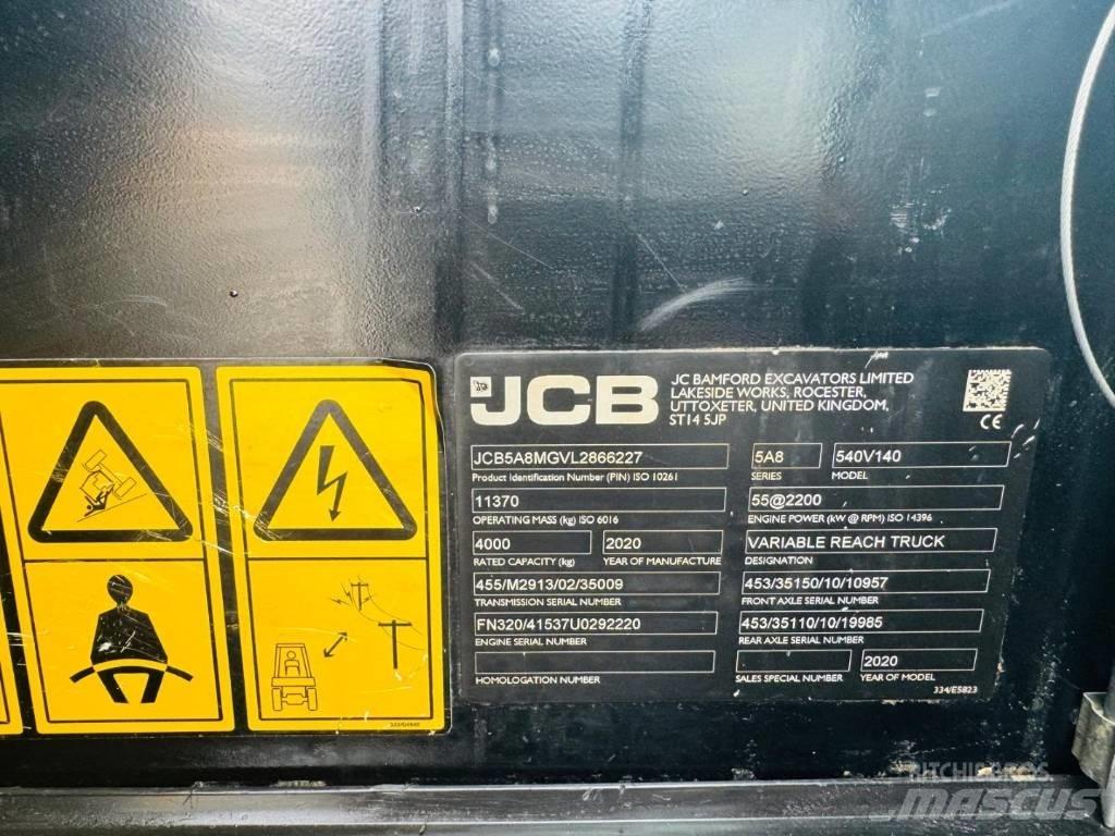 JCB 540-140 텔러 핸들러
