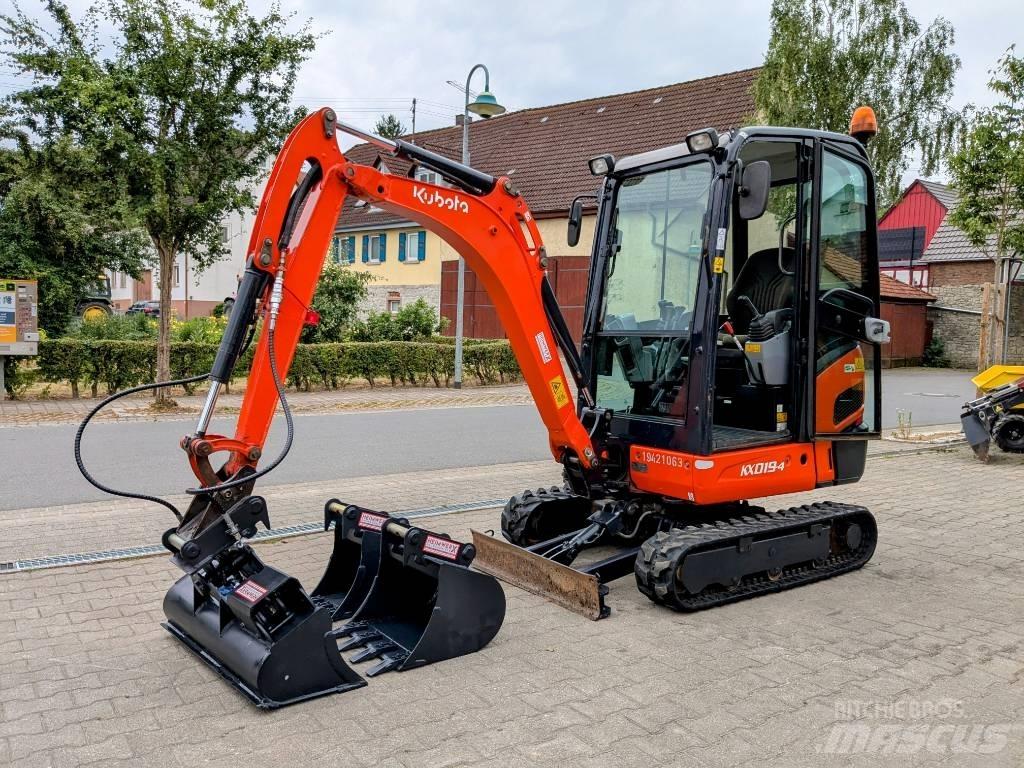 Kubota KX 019-4 소형 굴삭기 7톤 미만