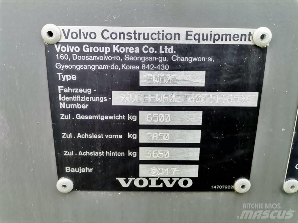 Volvo EW 60  휠 굴삭기