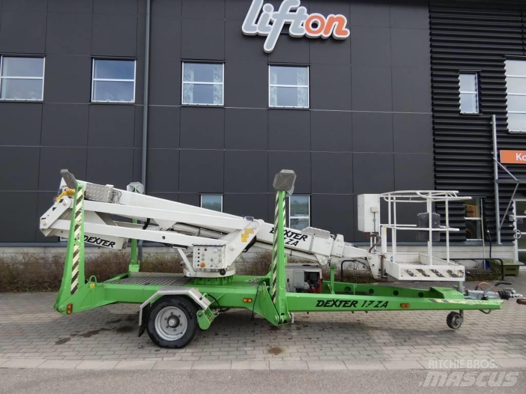 Dexter 17ZA Skylift 트레일러 탑재 고소작업대
