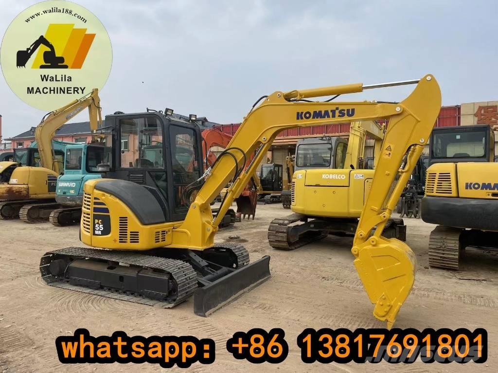 Komatsu PC 55 MR-3 소형 굴삭기 7톤 미만