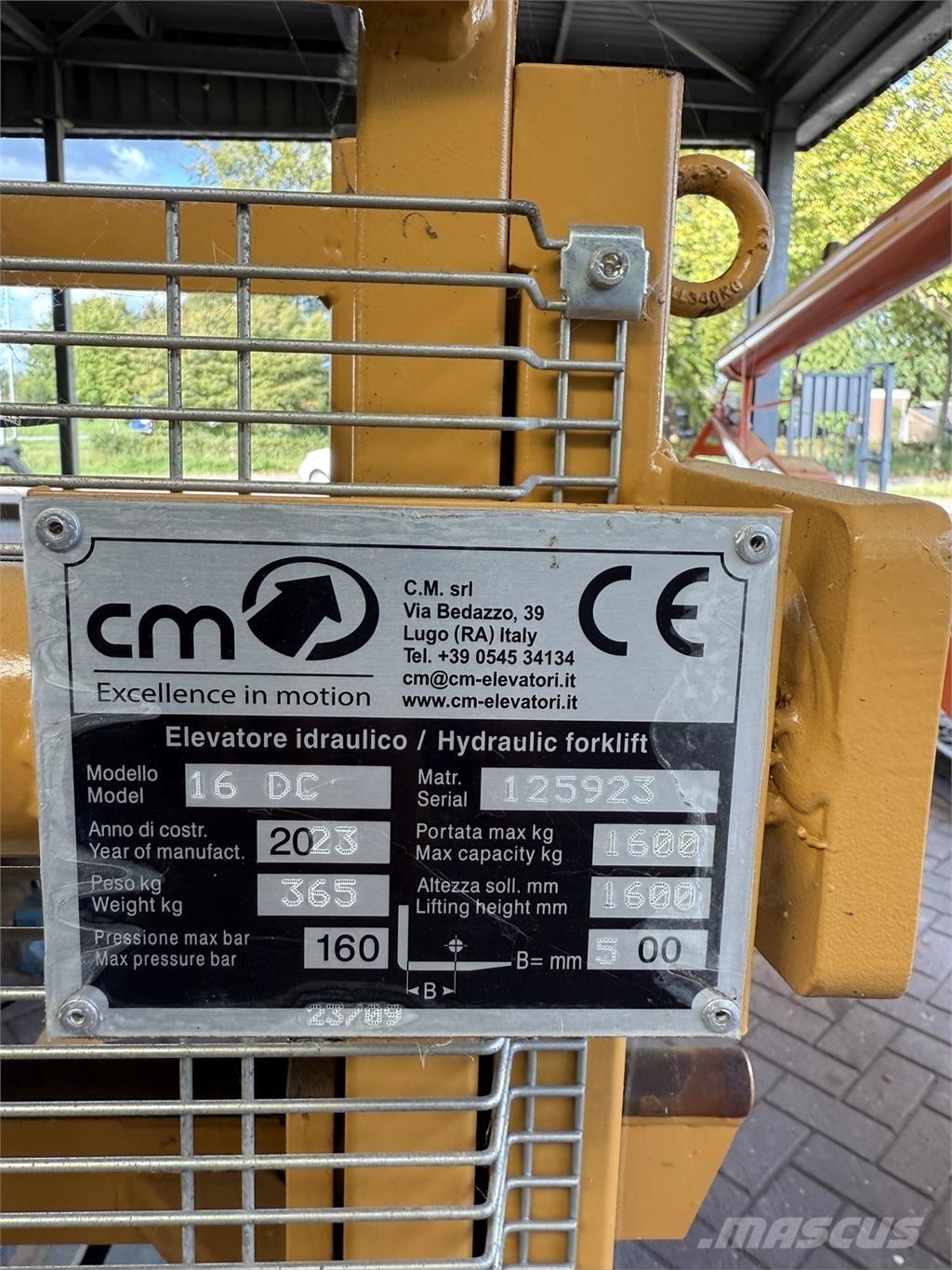 CM 16 DC DUPLEX 기타 적재/굴착 및 부속품