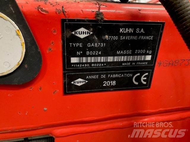 Kuhn GA 8731 hark 갈퀴 및 테더