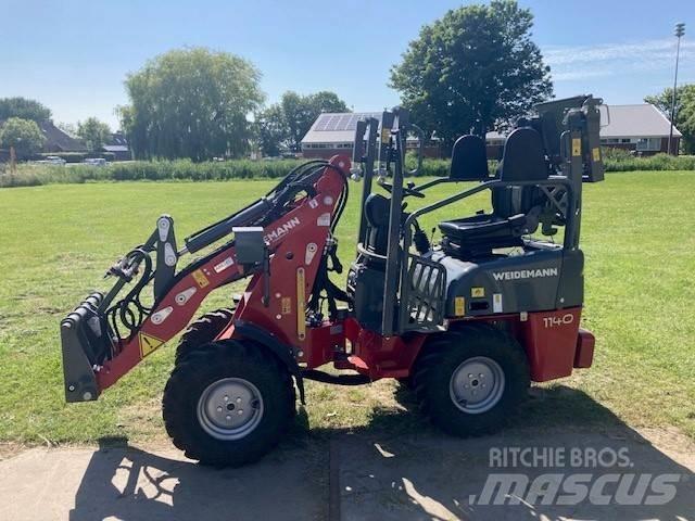 Weidemann 1140 프론트 로더 및 굴착기