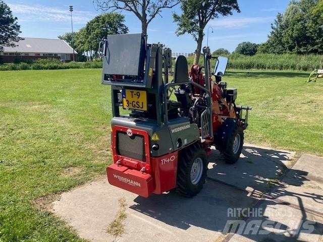 Weidemann 1140 프론트 로더 및 굴착기