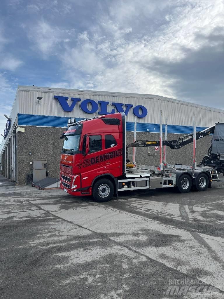 Volvo Timmerbil 목재 트럭