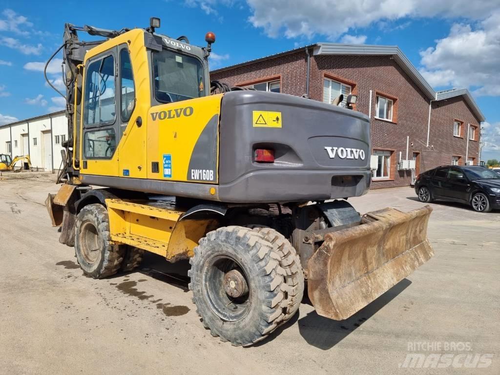 Volvo EW 160 B  휠 굴삭기
