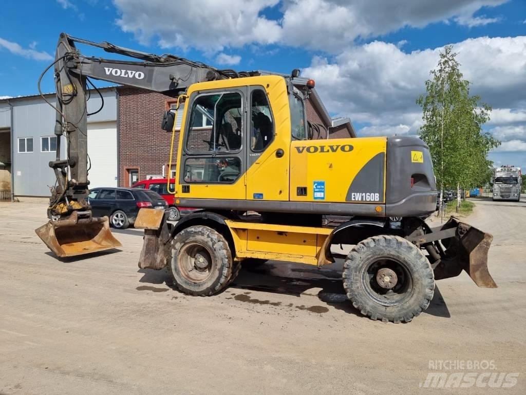 Volvo EW 160 B  휠 굴삭기