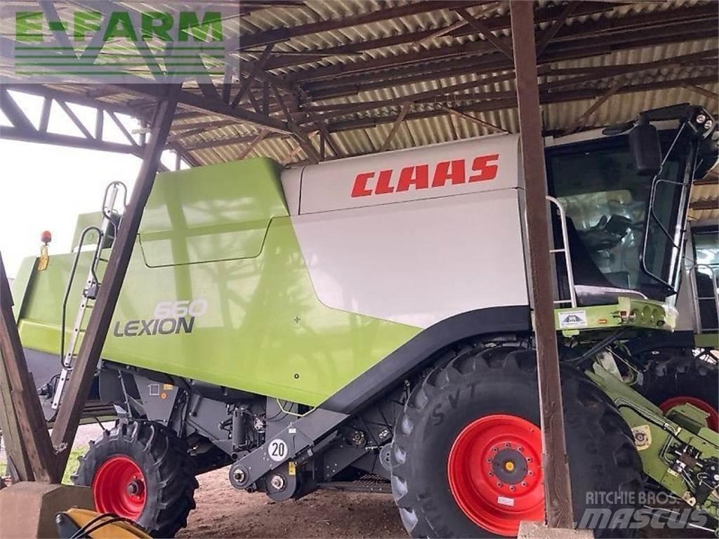 CLAAS lexion 660 콤바인 수확기