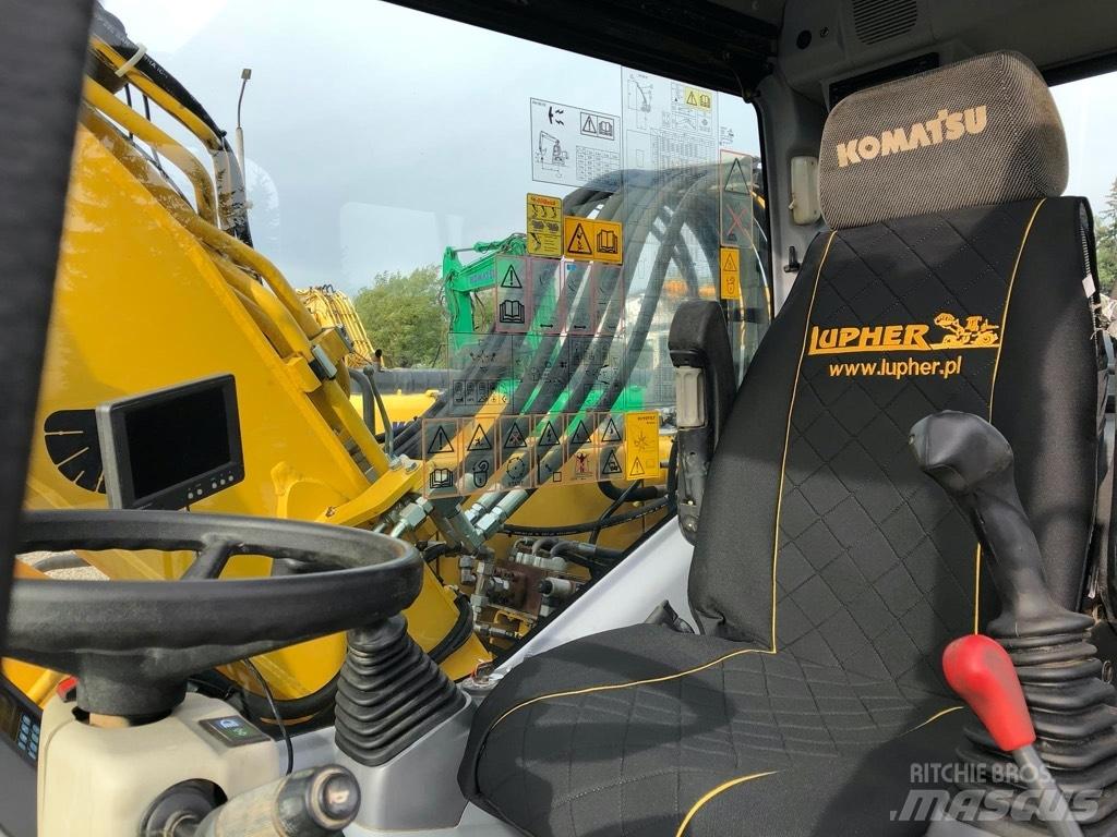 Komatsu PW180-7EO  휠 굴삭기