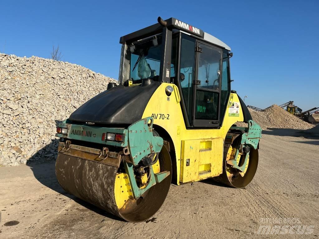 Ammann AV 70-2 트윈 드럼 롤러