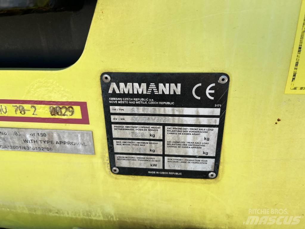 Ammann AV 70-2 트윈 드럼 롤러