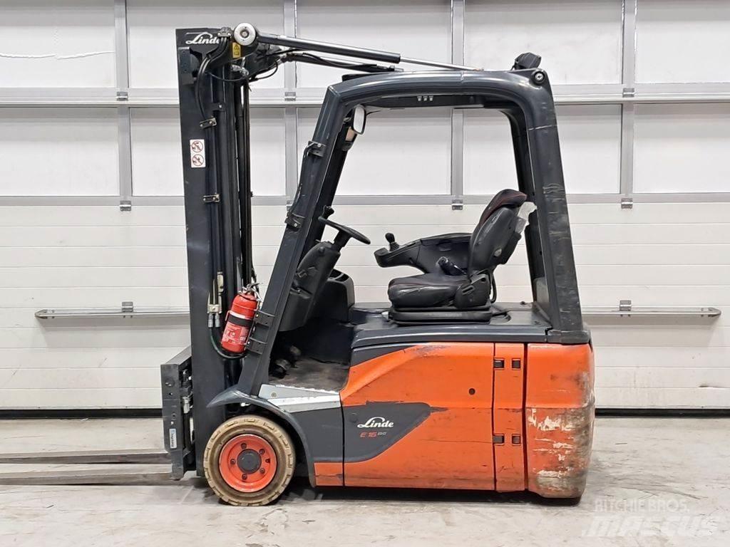 Linde E16-02 전동 지게차
