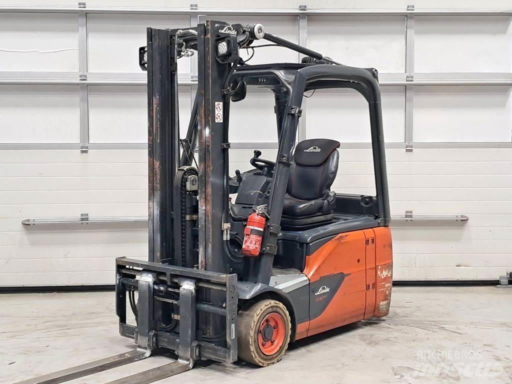 Linde E16-02 전동 지게차