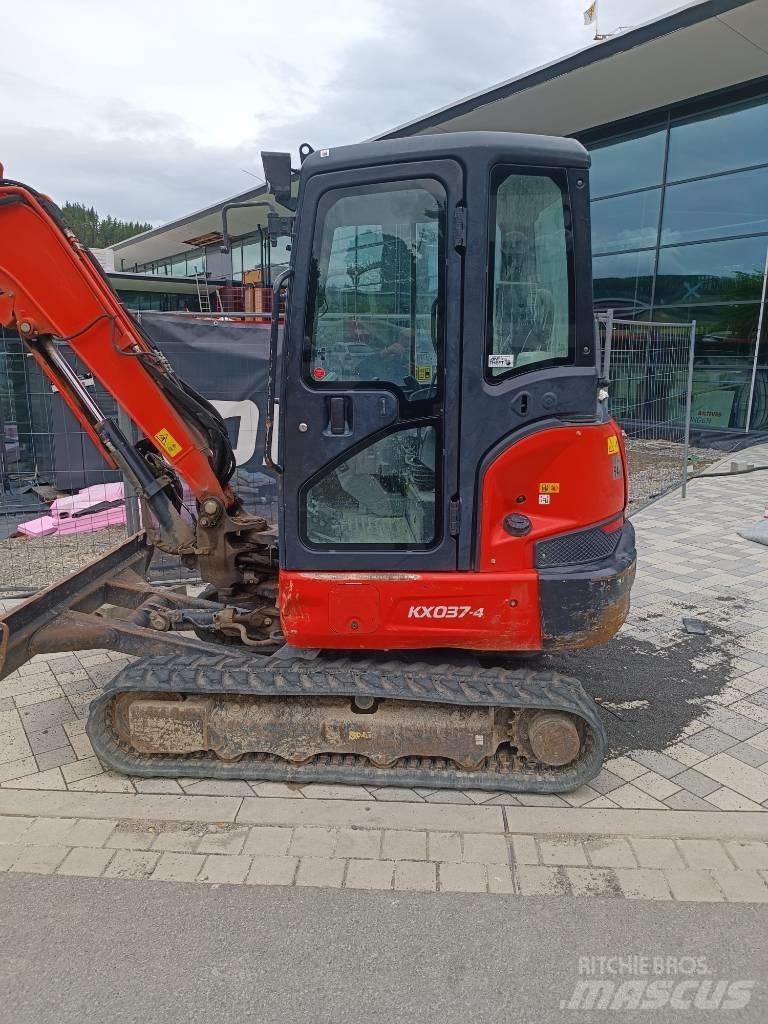 Kubota KX 037-4 소형 굴삭기 7톤 미만