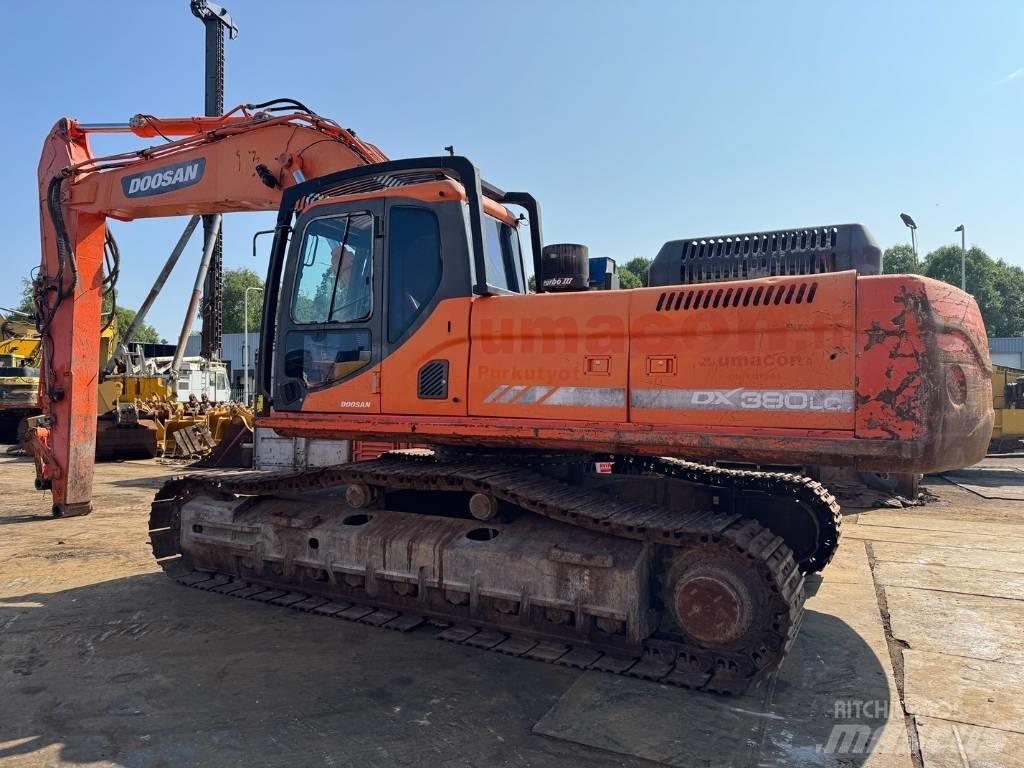 Doosan DX 380 LC 대형 굴삭기 29톤 이상