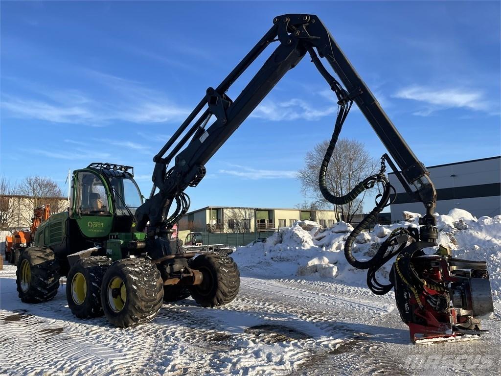 John Deere 1270E 원목 하베스터