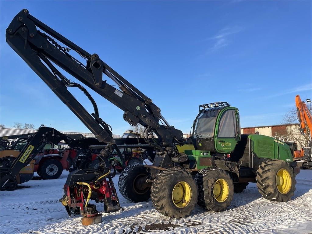 John Deere 1270E 원목 하베스터