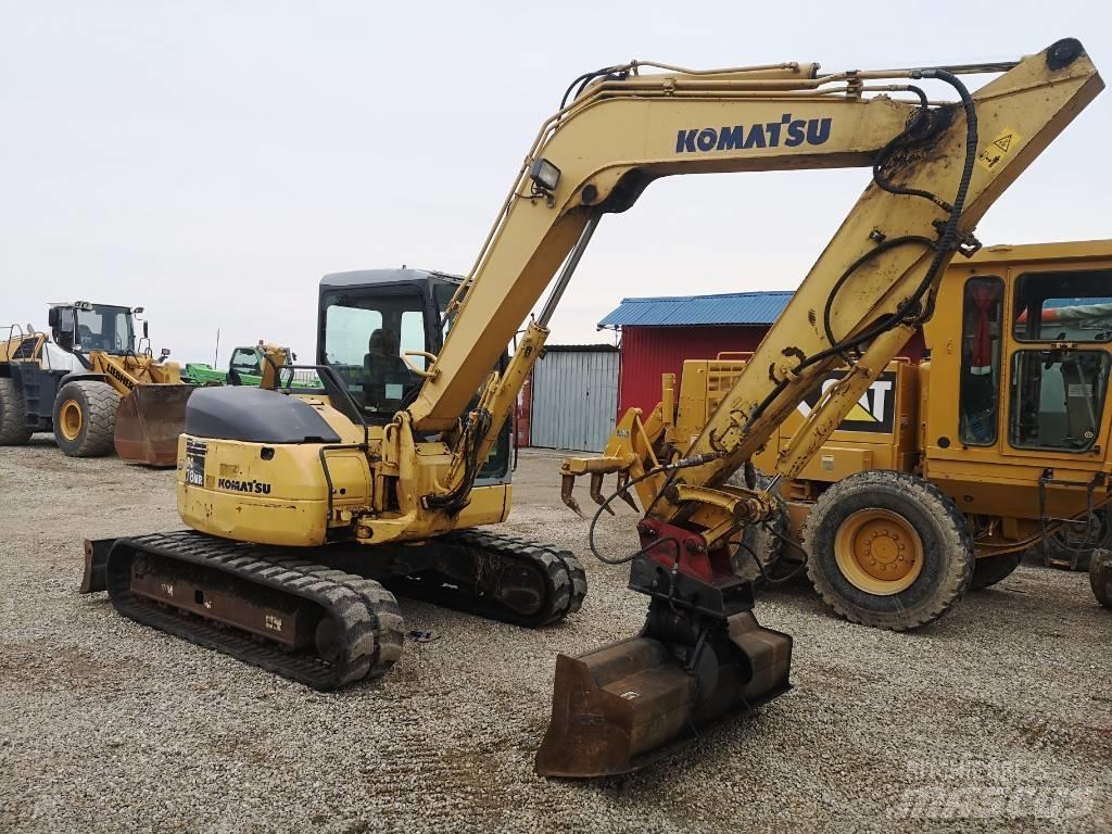 Komatsu PC 78 MR-6 중형굴삭기 7톤-28톤