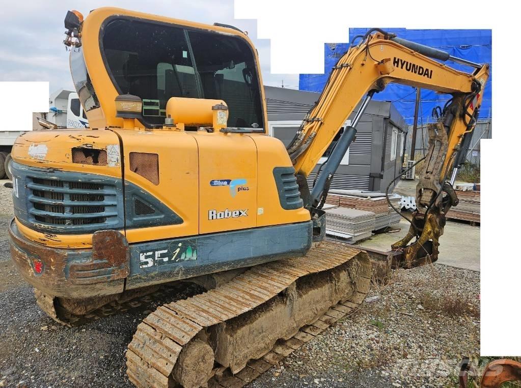 Hyundai ROBEX 55 소형 굴삭기 7톤 미만