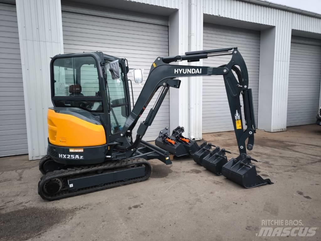 Hyundai HX 25 AZ 소형 굴삭기 7톤 미만