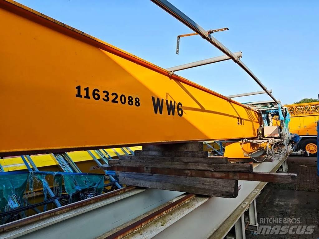Konecranes 2 Ton 천장 주행용 기중기 및 갠트리 크레인